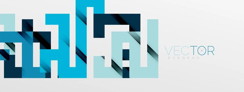 Color bend lines with shadow texture effect. Vector Illustration For Wallpaper Stock Illustration