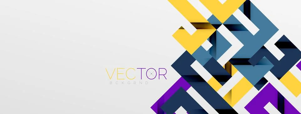 Color bend lines with shadow texture effect. Vector Illustration For Wallpaper Stock Illustration