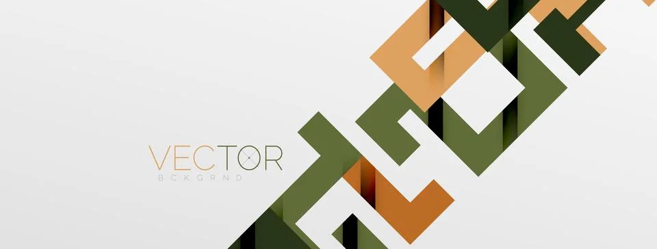 Color bend lines with shadow texture effect. Vector Illustration For Wallpaper Stock Illustration