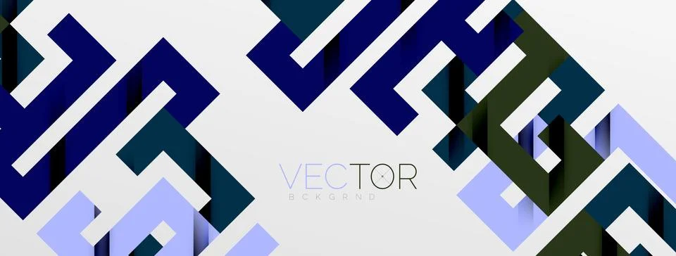 Color bend lines with shadow texture effect. Vector Illustration For Wallpaper Stock Illustration