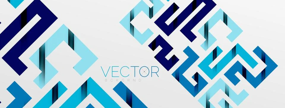 Color bend lines with shadow texture effect. Vector Illustration For Wallpaper Stock Illustration