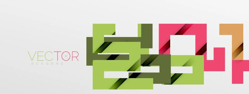 Color bend lines with shadow texture effect. Vector Illustration For Wallpaper Stock Illustration