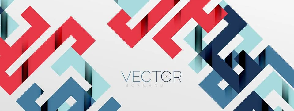 Color bend lines with shadow texture effect. Vector Illustration For Wallpaper Stock Illustration