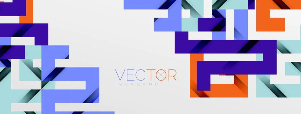 Color bend lines with shadow texture effect. Vector Illustration For Wallpaper Stock Illustration