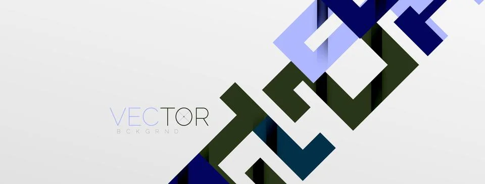 Color bend lines with shadow texture effect. Vector Illustration For Wallpaper Stock Illustration
