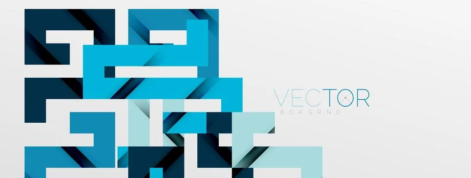 Color bend lines with shadow texture effect. Vector Illustration For Wallpaper Stock Illustration