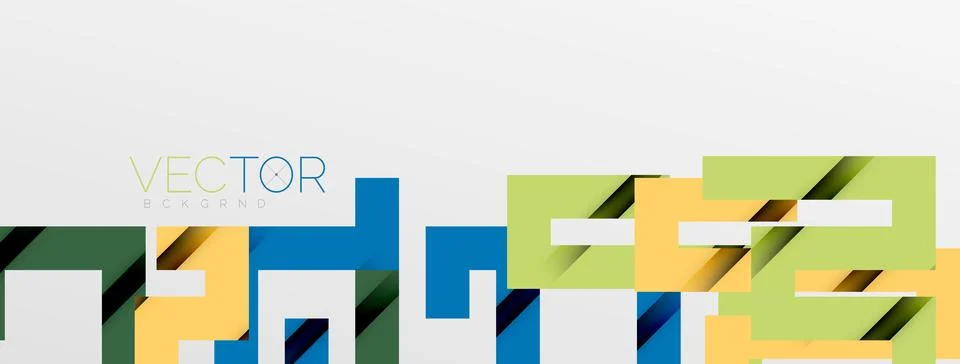 Color bend lines with shadow texture effect. Vector Illustration For Wallpaper Stock Illustration