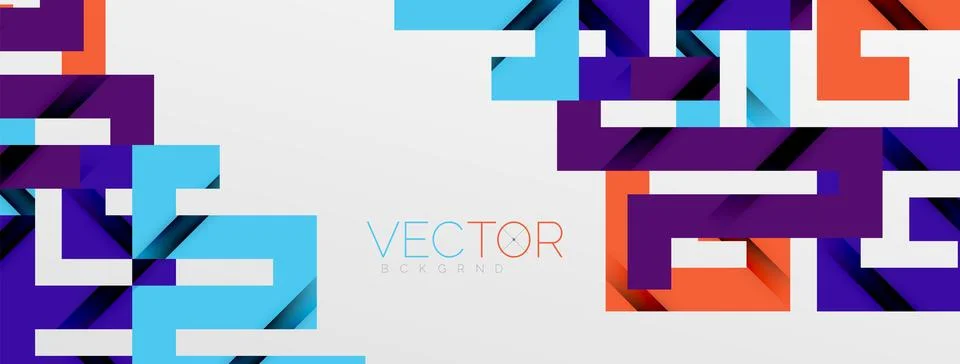 Color bend lines with shadow texture effect. Vector Illustration For Wallpaper Stock Illustration