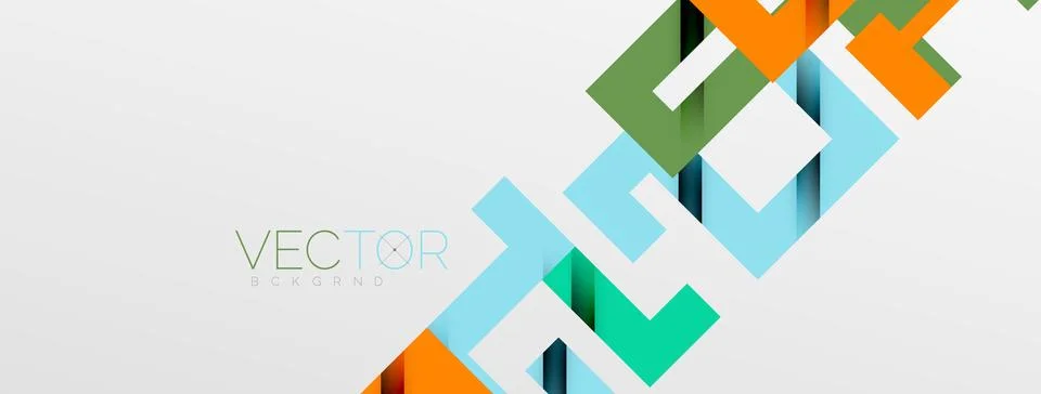 Color bend lines with shadow texture effect. Vector Illustration For Wallpaper Stock Illustration