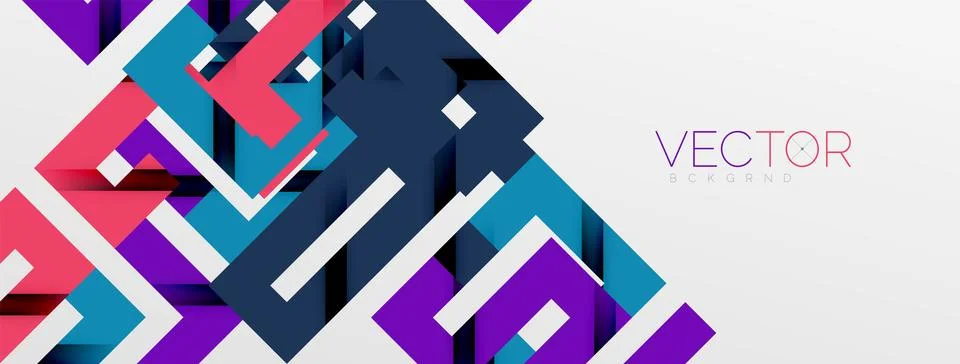 Color bend lines with shadow texture effect. Vector Illustration For Wallpaper Stock Illustration