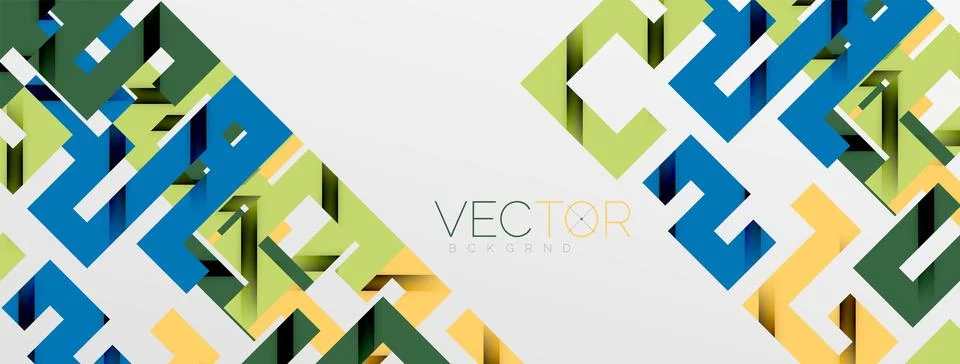 Color bend lines with shadow texture effect. Vector Illustration For Wallpaper Stock Illustration