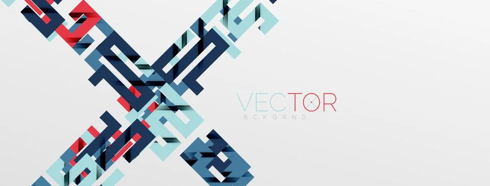 Color bend lines with shadow texture effect. Vector Illustration For Wallpaper Stock Illustration