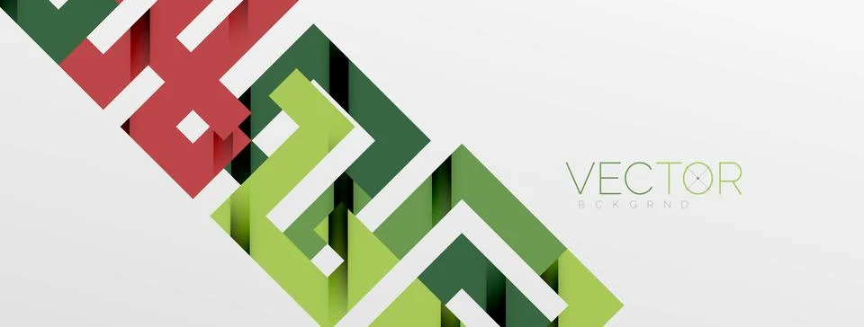Color bend lines with shadow texture effect. Vector Illustration For Wallpaper Stock Illustration