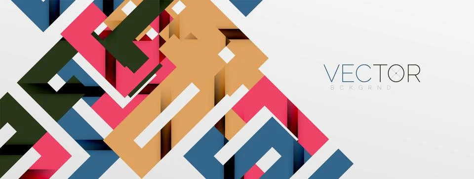 Color bend lines with shadow texture effect. Vector Illustration For Wallpaper Stock Illustration