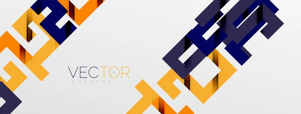 Color bend lines with shadow texture effect. Vector Illustration For Wallpaper Stock Illustration