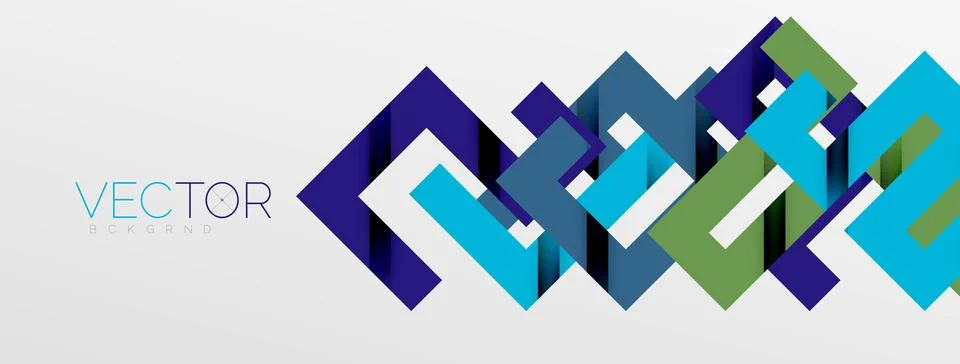 Color bend lines with shadow texture effect. Vector Illustration For Wallpaper Stock Illustration