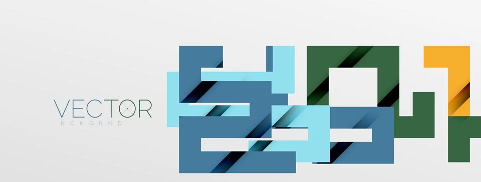 Color bend lines with shadow texture effect. Vector Illustration For Wallpaper Stock Illustration
