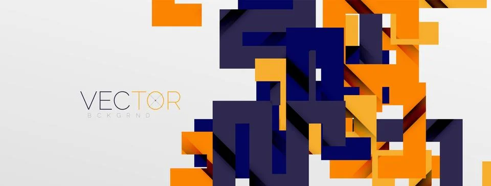 Color bend lines with shadow texture effect. Vector Illustration For Wallpaper Stock Illustration