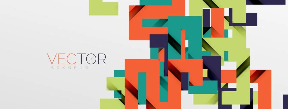 Color bend lines with shadow texture effect. Vector Illustration For Wallpaper Stock Illustration