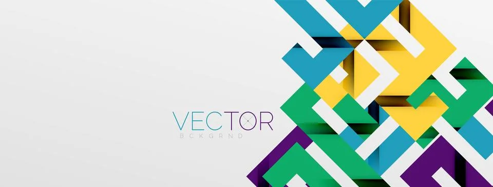 Color bend lines with shadow texture effect. Vector Illustration For Wallpaper Stock Illustration