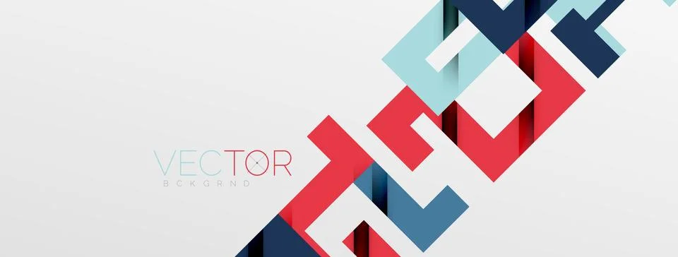 Color bend lines with shadow texture effect. Vector Illustration For Wallpaper Stock Illustration
