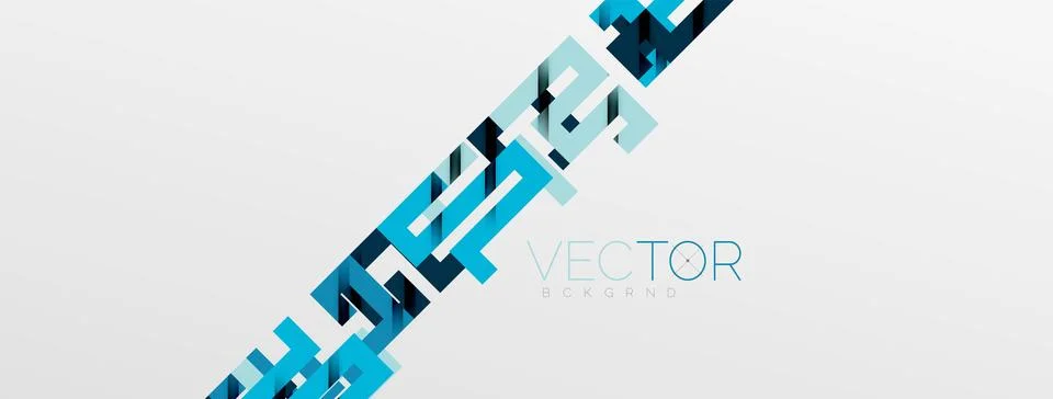 Color bend lines with shadow texture effect. Vector Illustration For Wallpaper Stock Illustration