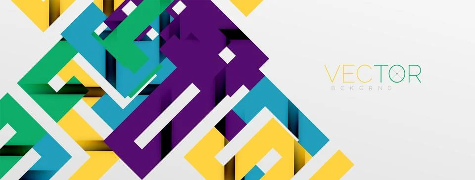 Color bend lines with shadow texture effect. Vector Illustration For Wallpaper Stock Illustration