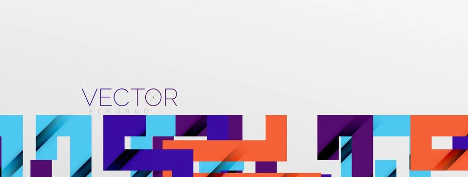 Color bend lines with shadow texture effect. Vector Illustration For Wallpaper Stock Illustration