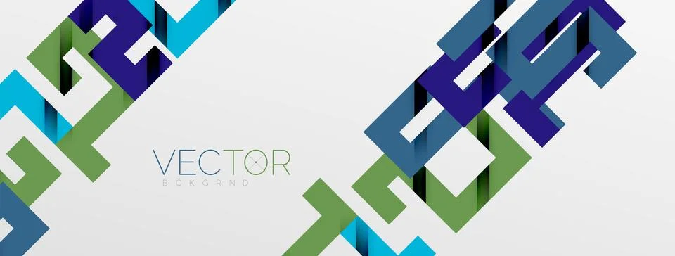 Color bend lines with shadow texture effect. Vector Illustration For Wallpaper Stock Illustration