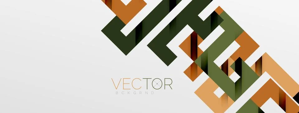Color bend lines with shadow texture effect. Vector Illustration For Wallpaper Stock Illustration