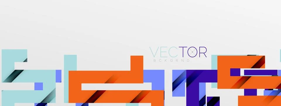 Color bend lines with shadow texture effect. Vector Illustration For Wallpaper Stock Illustration