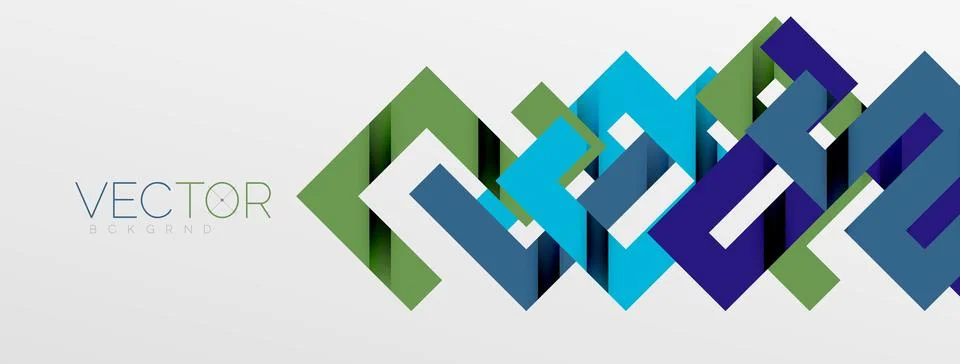 Color bend lines with shadow texture effect. Vector Illustration For Wallpaper Stock Illustration