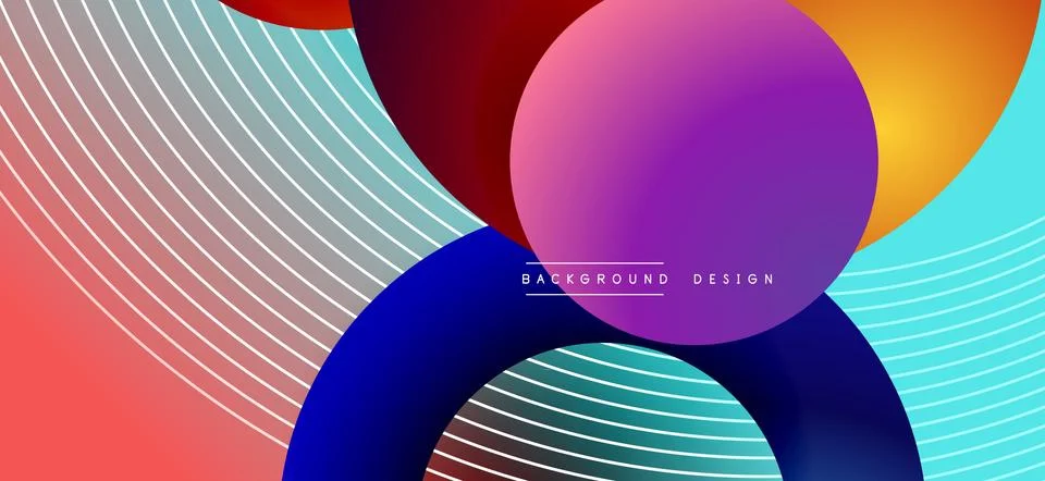 Color block vector abstract background, dynamic shapes on color gradient. Trendy 스톡 일러스트