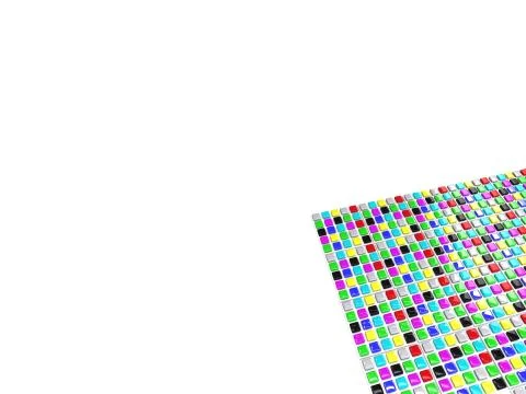 Color blocks background Stock Illustration