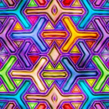 Color blocks background. Seamless Stock Illustration