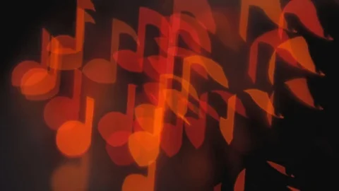 Color Bokeh note shape abstract background Video stock 82261825