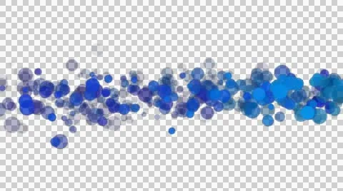 Color Bokeh Transition Element Stock Footage 55317201