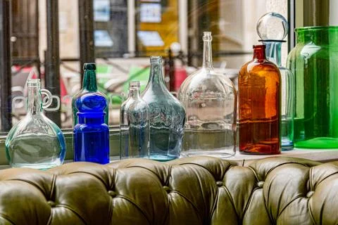 Color Bottles Stock Photos