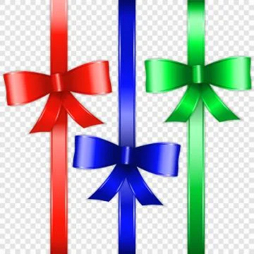 Color bow knot Illustration