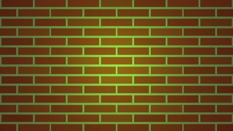 Color brick wall Stock Footage 90067852