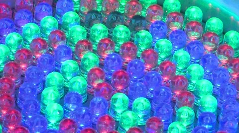Color bulbs Stock Footage 1182813