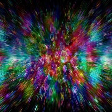 Color burst background Stock Illustration