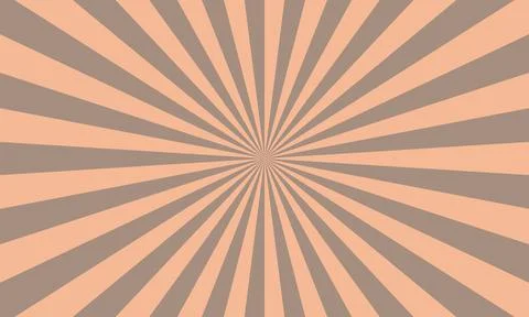 Color burst background. Rays background in retro style. Vector. Stock Illustration