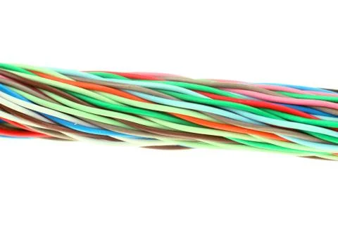 Color cable Stock Photos