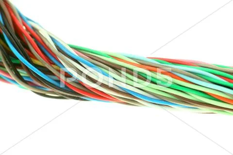 Color cable Stock Photos
