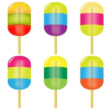 Color candy Stock Illustration