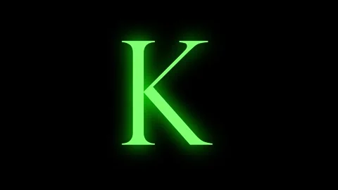 Color Change Text Glow Light Stock Footage 245441435