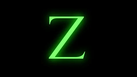 Color Change Text Glow Light Stock Footage 245442081