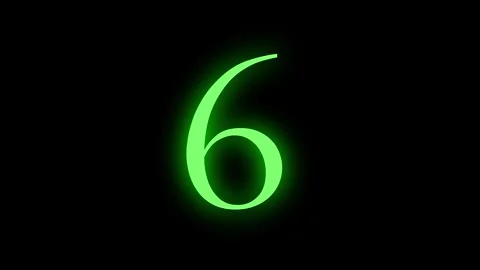 Color Change Text Glow Light Stock Footage 245442397