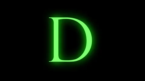 Color Change Text Glow Light Stock Footage 245442646
